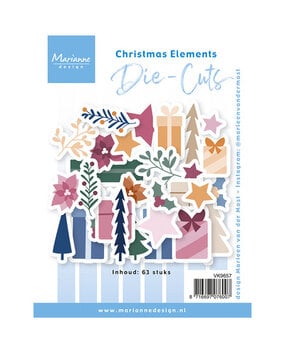 Marianne Design Die-cuts Christmas Elements (VK9657)
