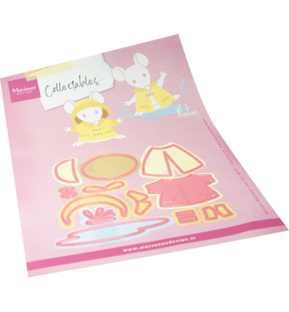 Marianne Design PRE-ORDER Collectables Rain Accessories (COL1597) Marianne Design PRE-ORDER Collectables Rain Accessories (COL1597)