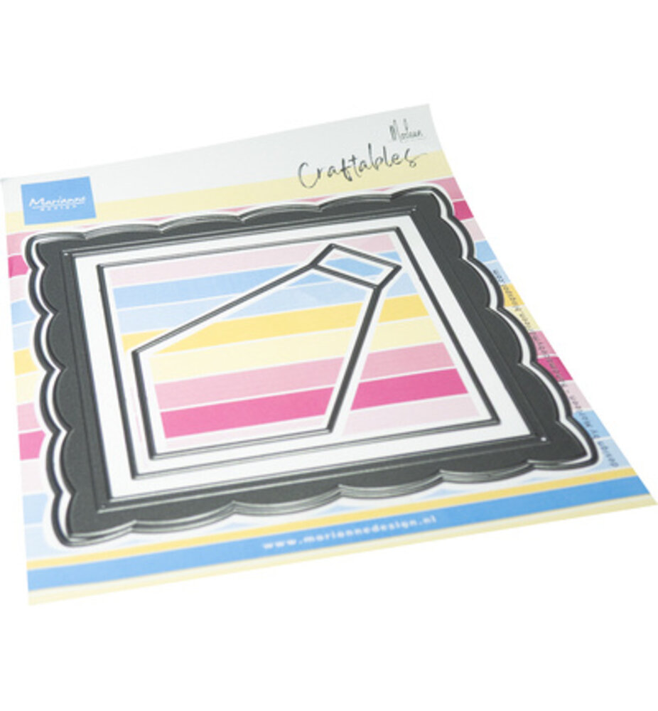 Marianne Design PRE-ORDER Craftables Photo Frame Square (CR1747) Marianne Design PRE-ORDER Craftables Photo Frame Square (CR1747)