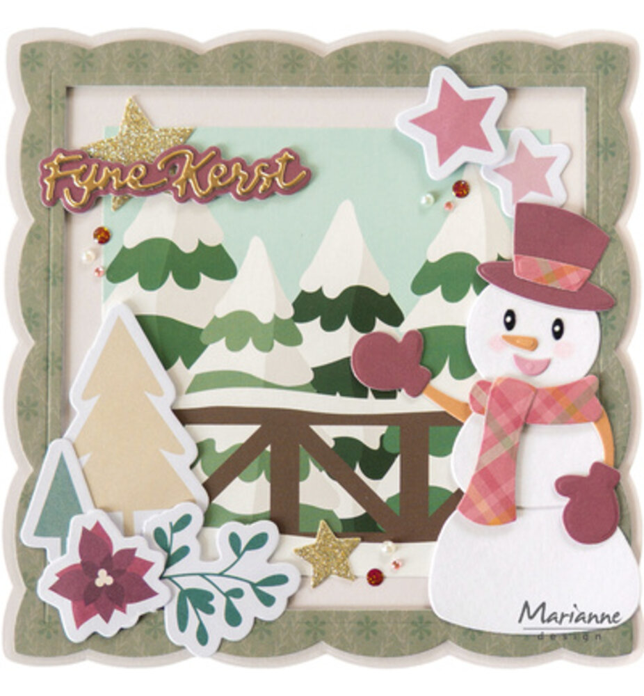 Marianne Design PRE-ORDER Craftables Photo Frame Square (CR1747) Marianne Design PRE-ORDER Craftables Photo Frame Square (CR1747)