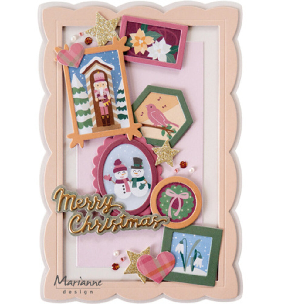 Marianne Design PRE-ORDER Craftables Photo Frame Rectangle (CR1748) Marianne Design PRE-ORDER Craftables Photo Frame Rectangle (CR1748)