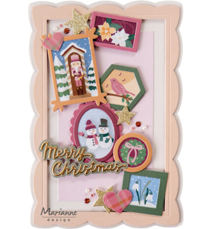 Marianne Design PRE-ORDER Craftables Photo Frame Rectangle (CR1748) Marianne Design PRE-ORDER Craftables Photo Frame Rectangle (CR1748)