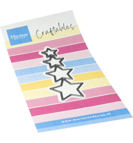 Marianne Design PRE-ORDER Craftables Mini's Stars (CR1750) Marianne Design PRE-ORDER Craftables Mini's Stars (CR1750)