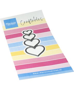 Marianne Design PRE-ORDER Craftables Mini's Hearts (CR1751) Marianne Design PRE-ORDER Craftables Mini's Hearts (CR1751)