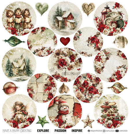 Craft O'Clock PRE-ORDER Spirit Of Christmas 8x8 Inch Paper Set (CC-C87-SCS-07) Craft O'Clock PRE-ORDER Spirit Of Christmas 8x8 Inch Paper Set (CC-C87-SCS-07)