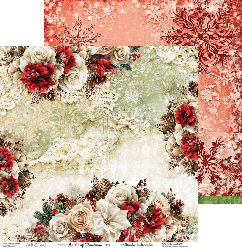 Craft O'Clock PRE-ORDER Spirit Of Christmas 8x8 Inch Paper Set (CC-C87-SCS-07) Craft O'Clock PRE-ORDER Spirit Of Christmas 8x8 Inch Paper Set (CC-C87-SCS-07)