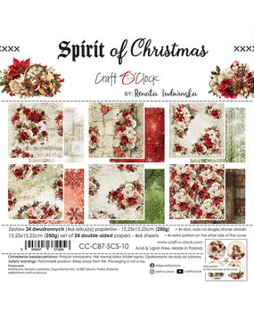 Craft O'Clock PRE-ORDER Spirit Of Christmas 6x6 Inch Paper Set (CC-C87-SCS-10) Craft O'Clock PRE-ORDER Spirit Of Christmas 6x6 Inch Paper Set (CC-C87-SCS-10)
