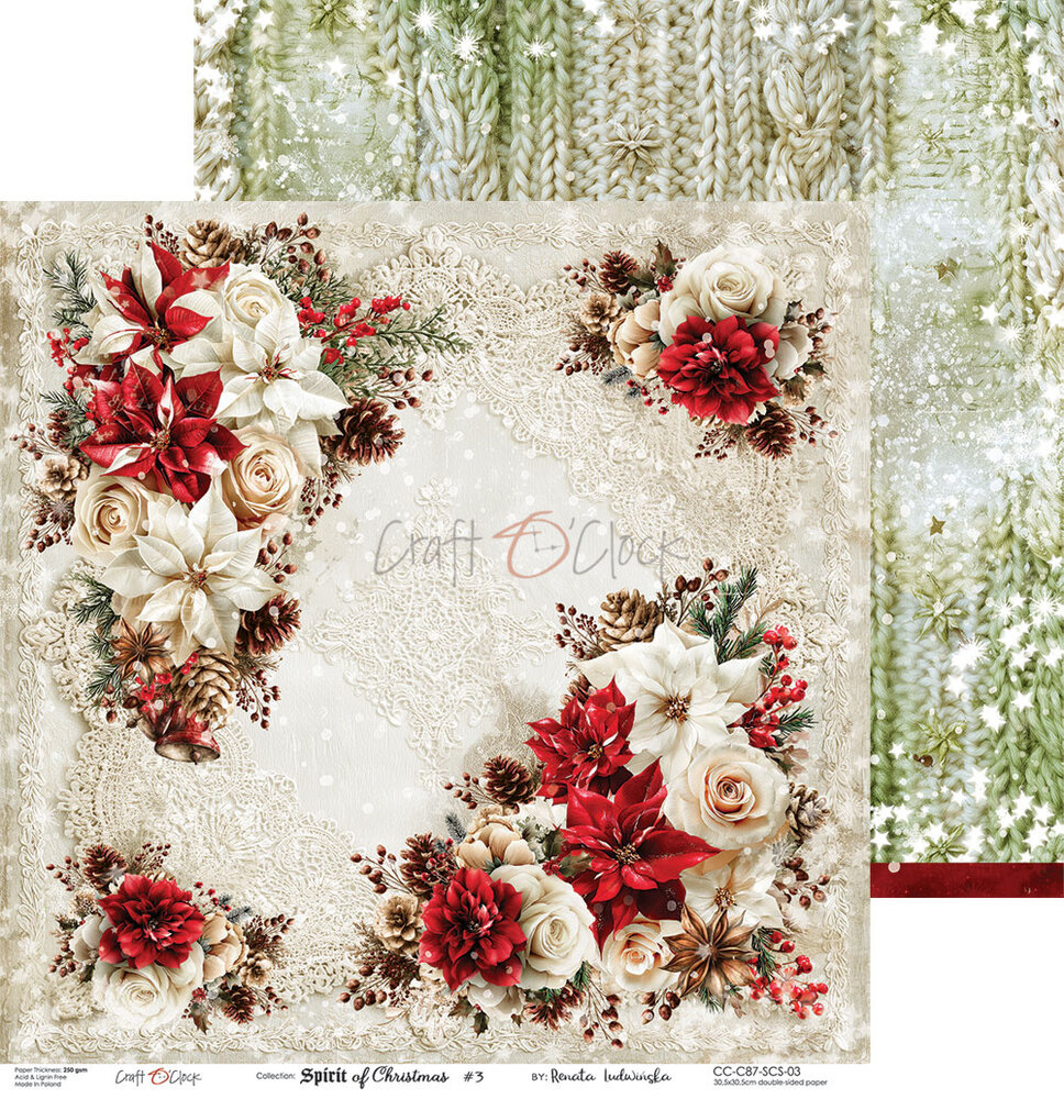 Craft O'Clock PRE-ORDER Spirit Of Christmas 6x6 Inch Paper Set (CC-C87-SCS-10) Craft O'Clock PRE-ORDER Spirit Of Christmas 6x6 Inch Paper Set (CC-C87-SCS-10)