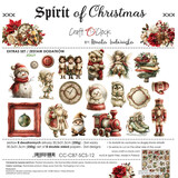 Craft O'Clock Spirit Of Christmas 12x12 Inch Extras Set Jolly (CC-C87-SCS-12)
