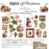 Craft O'Clock PRE-ORDER Spirit Of Christmas 12x12 Inch Extras Set Mix (CC-C87-SCS-13)