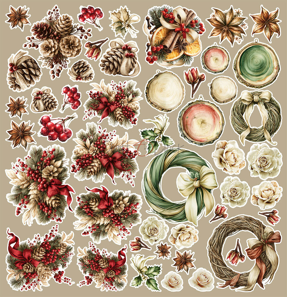 Craft O'Clock PRE-ORDER Spirit Of Christmas 12x12 Inch Extras Set Flowers (CC-C87-SCS-14) Craft O'Clock PRE-ORDER Spirit Of Christmas 12x12 Inch Extras Set Flowers (CC-C87-SCS-14)