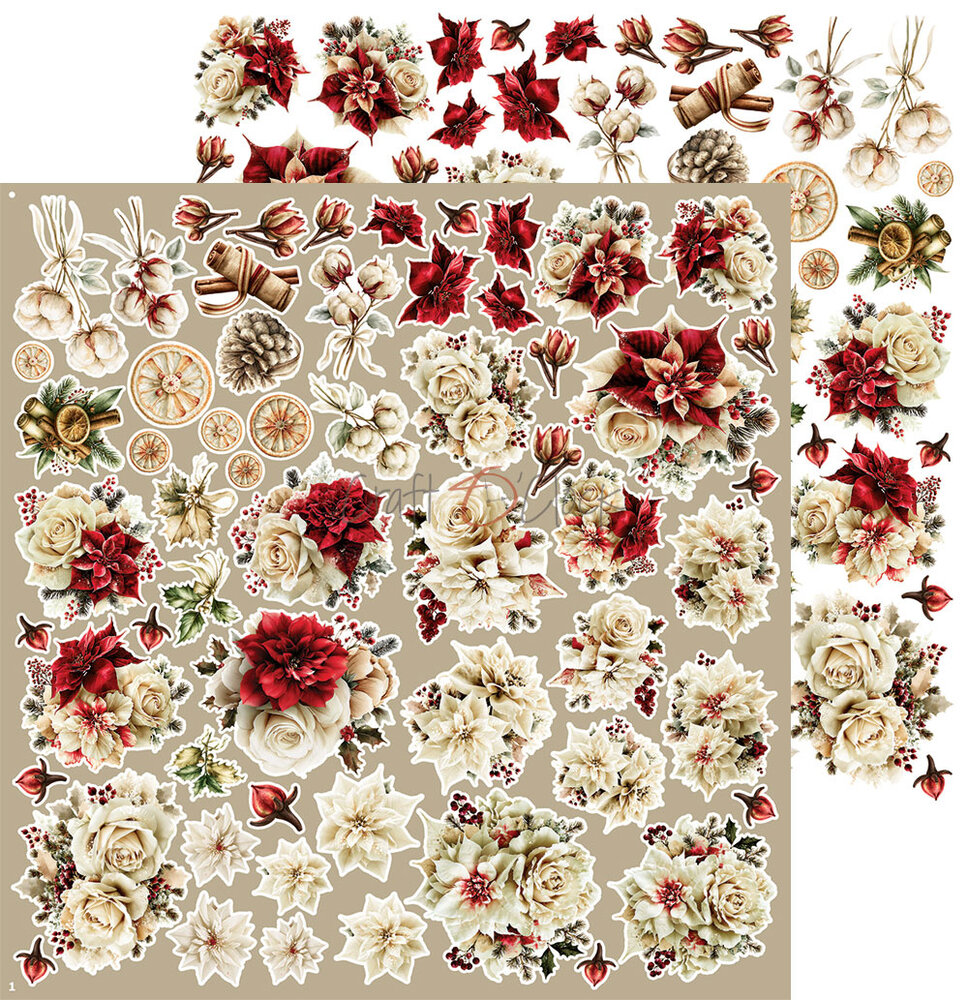 Craft O'Clock PRE-ORDER Spirit Of Christmas 12x12 Inch Extras Set Flowers (CC-C87-SCS-14) Craft O'Clock PRE-ORDER Spirit Of Christmas 12x12 Inch Extras Set Flowers (CC-C87-SCS-14)