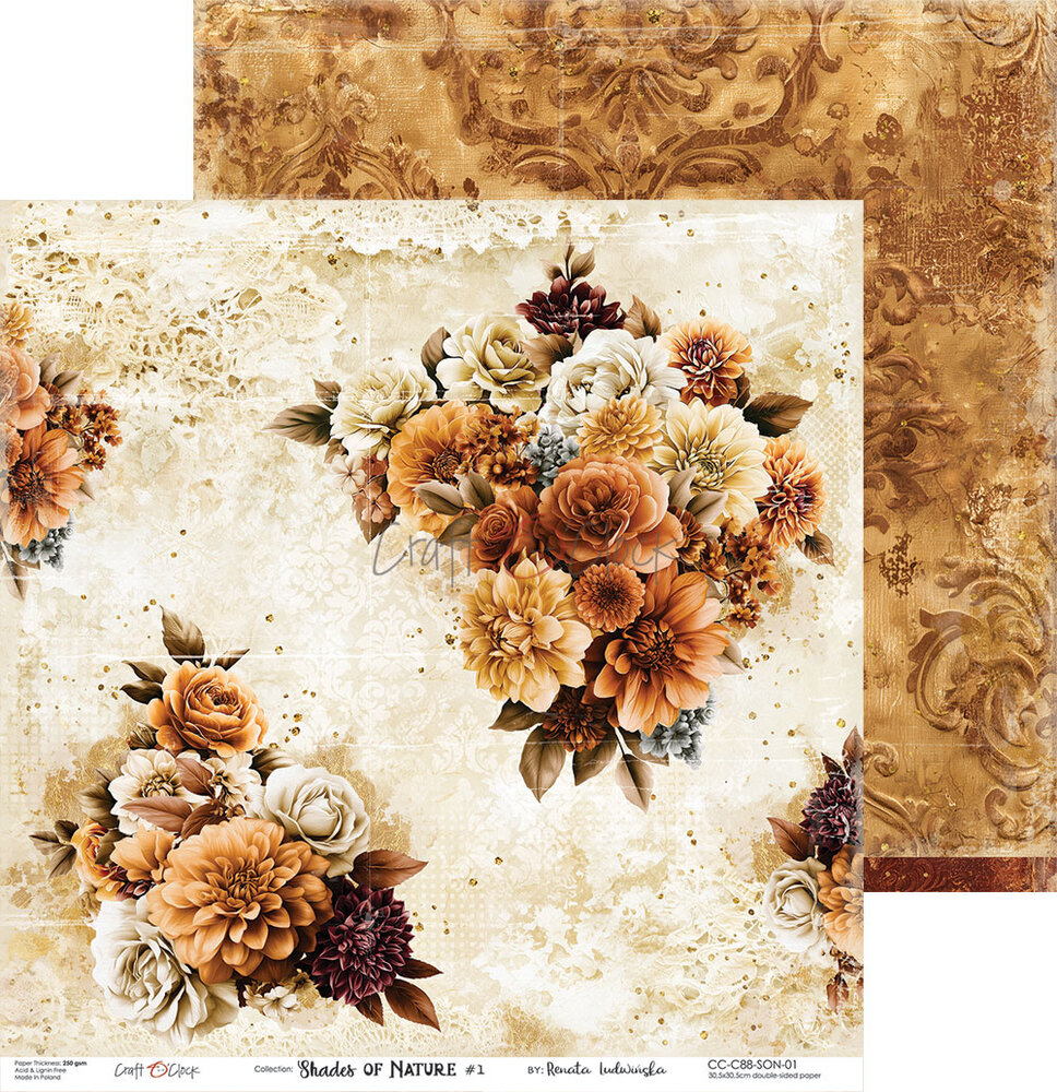 Craft O'Clock PRE-ORDER Shades Of Nature 12x12 Inch Paper Set (CC-C88-SON-00) Craft O'Clock PRE-ORDER Shades Of Nature 12x12 Inch Paper Set (CC-C88-SON-00)