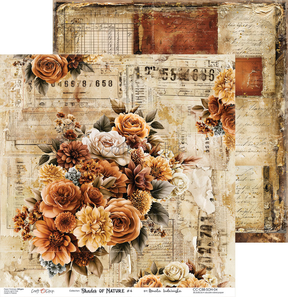 Craft O'Clock PRE-ORDER Shades Of Nature 12x12 Inch Paper Set (CC-C88-SON-00) Craft O'Clock PRE-ORDER Shades Of Nature 12x12 Inch Paper Set (CC-C88-SON-00)