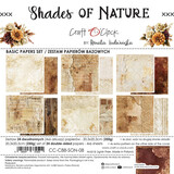 Craft O'Clock PRE-ORDER Shades Of Nature 8x8 Inch Basic Paper Set (CC-C88-SON-08)