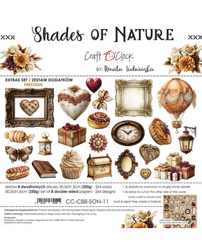 Craft O'Clock PRE-ORDER Shades Of Nature 12x12 Inch Extras Set Precious (CC-C88-SON-11) Craft O'Clock PRE-ORDER Shades Of Nature 12x12 Inch Extras Set Precious (CC-C88-SON-11)