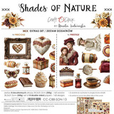 Craft O'Clock PRE-ORDER Shades Of Nature 12x12 Inch Extras Set Mix (CC-C88-SON-13)