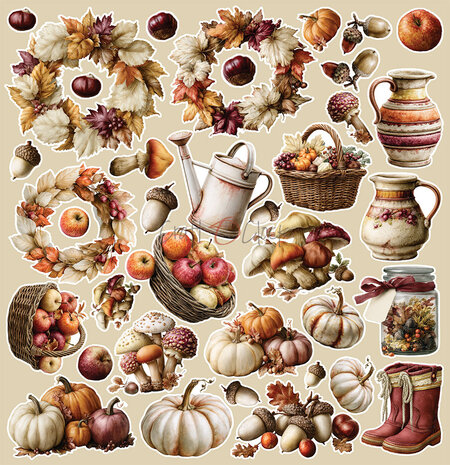 Craft O'Clock PRE-ORDER Shades Of Nature 12x12 Inch Extras Set Flowers (CC-C88-SON-14) Craft O'Clock PRE-ORDER Shades Of Nature 12x12 Inch Extras Set Flowers (CC-C88-SON-14)