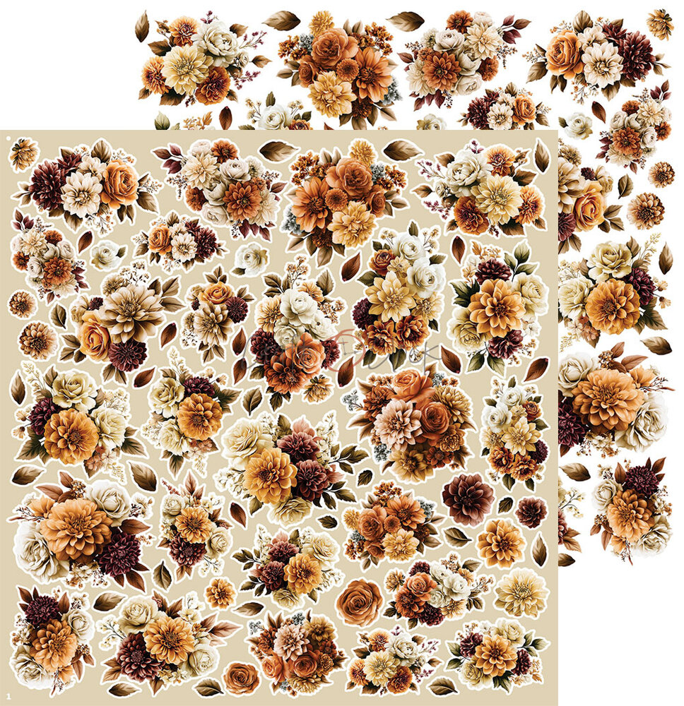 Craft O'Clock PRE-ORDER Shades Of Nature 12x12 Inch Extras Set Flowers (CC-C88-SON-14) Craft O'Clock PRE-ORDER Shades Of Nature 12x12 Inch Extras Set Flowers (CC-C88-SON-14)