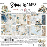 Craft O'Clock PRE-ORDER Snow Games 6x6 Inch Paper Set (CC-F44-SWG-10)