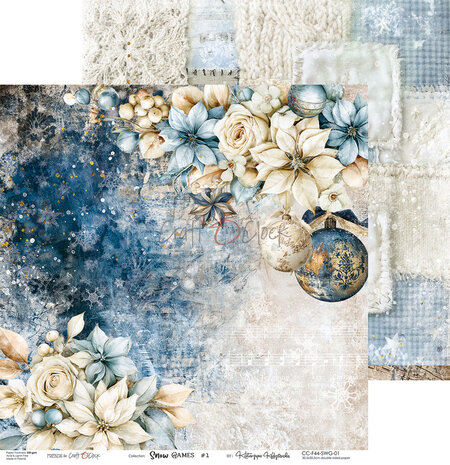 Craft O'Clock PRE-ORDER Snow Games 6x6 Inch Paper Set (CC-F44-SWG-10) Craft O'Clock PRE-ORDER Snow Games 6x6 Inch Paper Set (CC-F44-SWG-10)