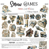 Craft O'Clock PRE-ORDER Snow Games 12x12 Inch Extras Set Festive (CC-F44-SWG-11)
