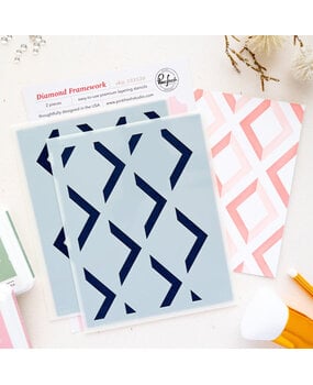 Pinkfresh Studio PRE-ORDER Season of Wonder Stencil Diamond Framework (333526) Pinkfresh Studio PRE-ORDER Season of Wonder Stencil Diamond Framework (333526)