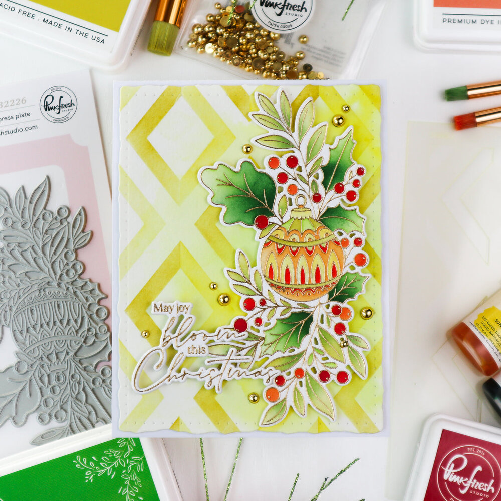 Pinkfresh Studio PRE-ORDER Season of Wonder Stencil Diamond Framework (333526) Pinkfresh Studio PRE-ORDER Season of Wonder Stencil Diamond Framework (333526)