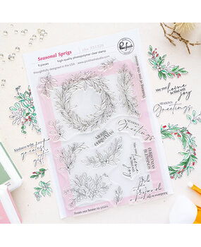 Pinkfresh Studio Season of Wonder Stamp Seasonal Sprigs (331326) Pinkfresh Studio Season of Wonder Stamp Seasonal Sprigs (331326)
