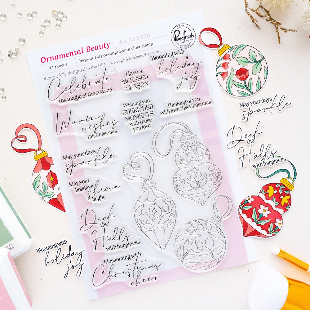 Pinkfresh Studio PRE-ORDER Season of Wonder Stamp Ornamental Beauty (332326) Pinkfresh Studio PRE-ORDER Season of Wonder Stamp Ornamental Beauty (332326)