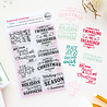 Pinkfresh Studio PRE-ORDER Season of Wonder Stamp Treasured Greetings (337726) Pinkfresh Studio PRE-ORDER Season of Wonder Stamp Treasured Greetings (337726)