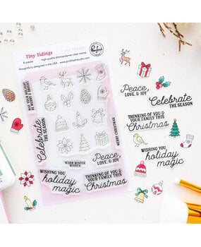 Pinkfresh Studio PRE-ORDER Season of Wonder Stamp Tiny Tidings (333126) Pinkfresh Studio PRE-ORDER Season of Wonder Stamp Tiny Tidings (333126)