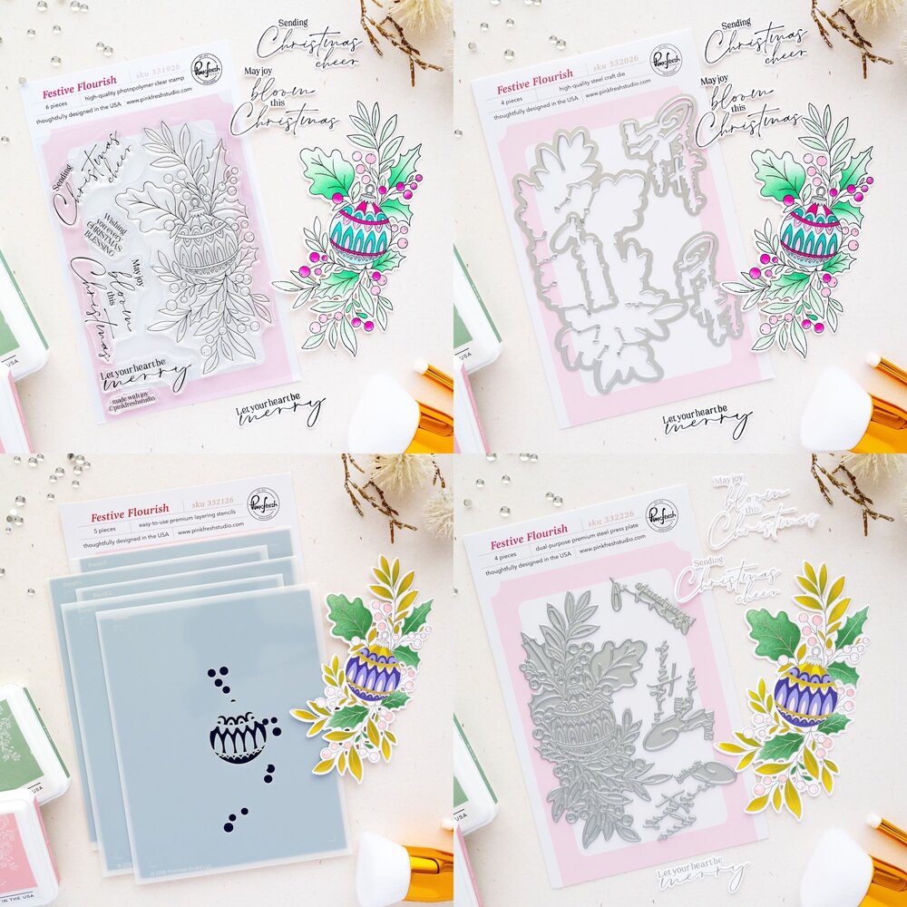 Pinkfresh Studio PRE-ORDER Season of Wonder BUNDLE Festive Flourish Pinkfresh Studio PRE-ORDER Season of Wonder BUNDLE Festive Flourish