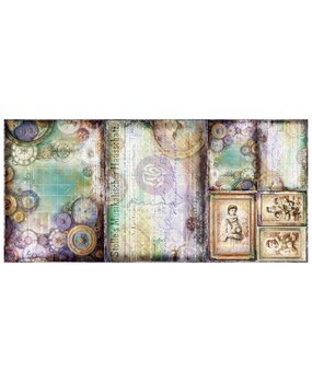 Prima Marketing Inc Time Whispers A3 Decoupage Fiber (3pcs) (951887) Prima Marketing Inc Time Whispers A3 Decoupage Fiber (3pcs) (951887)
