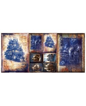 Prima Marketing Inc Steambound Visions A3 Decoupage Fiber (3pcs) (951900) Prima Marketing Inc Steambound Visions A3 Decoupage Fiber (3pcs) (951900)