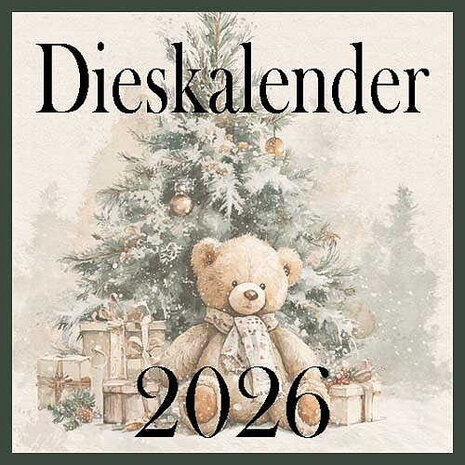 Reprint PRE-ORDER Advent Calendar Dies (KAL2026) Reprint PRE-ORDER Advent Calendar Dies (KAL2026)
