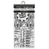 Stamperia Our Way Thick Stencils 12x25cm Crown (KSTDL180)