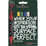 Faber Castell Multimark Acrylmarker Basic Karton Etui (FC-186003)