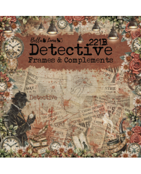 Bella Luna Crafts Detective 221B Frames and Complements 12x12 Inch Collection Pack (BLC-0074/M) Bella Luna Crafts Detective 221B Frames and Complements 12x12 Inch Collection Pack (BLC-0074/M)