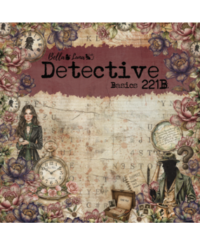 Bella Luna Crafts Detective 221B Basics 8x8 Inch Collection Pack (BLC-0074/S) Bella Luna Crafts Detective 221B Basics 8x8 Inch Collection Pack (BLC-0074/S)