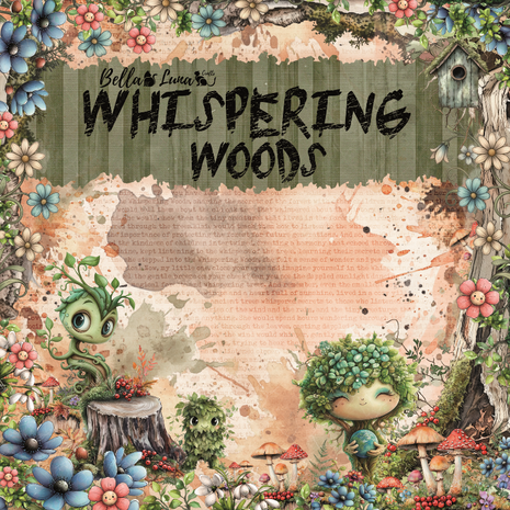 Bella Luna Crafts Whispering Woods 12x12 Inch Collection Pack (BLC-0075) Bella Luna Crafts Whispering Woods 12x12 Inch Collection Pack (BLC-0075)