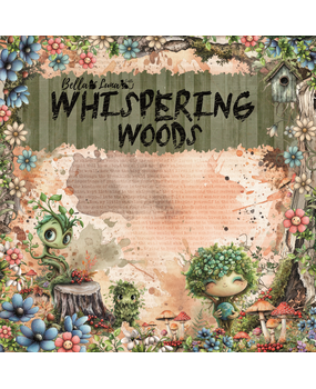 Bella Luna Crafts Whispering Woods 12x12 Inch Collection Pack (BLC-0075) - Copy