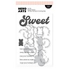 Hero Arts PRE-ORDER Beary Sweet Holiday Stamps & Dies Sweet Wishes (DC374)