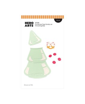Hero Arts PRE-ORDER Beary Sweet Holiday Die Set Christmas Tree Candy Jar (DF328) Hero Arts PRE-ORDER Beary Sweet Holiday Die Set Christmas Tree Candy Jar (DF328)