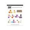 Hero Arts PRE-ORDER Beary Sweet Holiday Die Set Candy Kebob Halloween Add On (DF330)