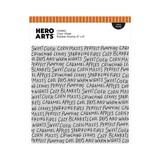 Hero Arts PRE-ORDER Cozy Season Cling Stamp Cozy Vibes (CG950)