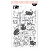 Hero Arts Cozy Season Stamps & Dies Hide and Peek (DC377)