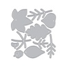 Hero Arts PRE-ORDER Cozy Season Die Set Lovely Little Leaves (DF333)