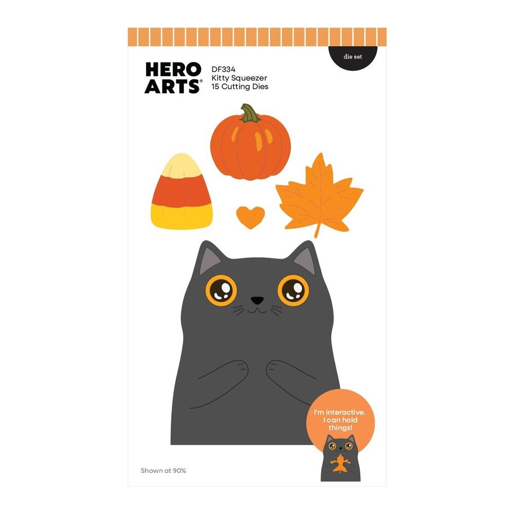 Hero Arts PRE-ORDER Cozy Season Die Set Kitty Squeezer (DF334) Hero Arts PRE-ORDER Cozy Season Die Set Kitty Squeezer (DF334)