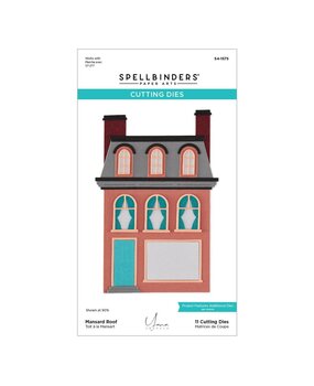 Spellbinders Christmas City Holiday Mansard Roof Dies (S4-1575) Spellbinders Christmas City Holiday Mansard Roof Dies (S4-1575)